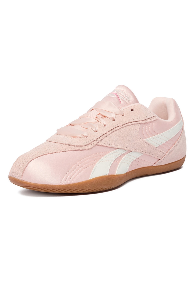 Tenisi dama - piele naturala/textil - roz -