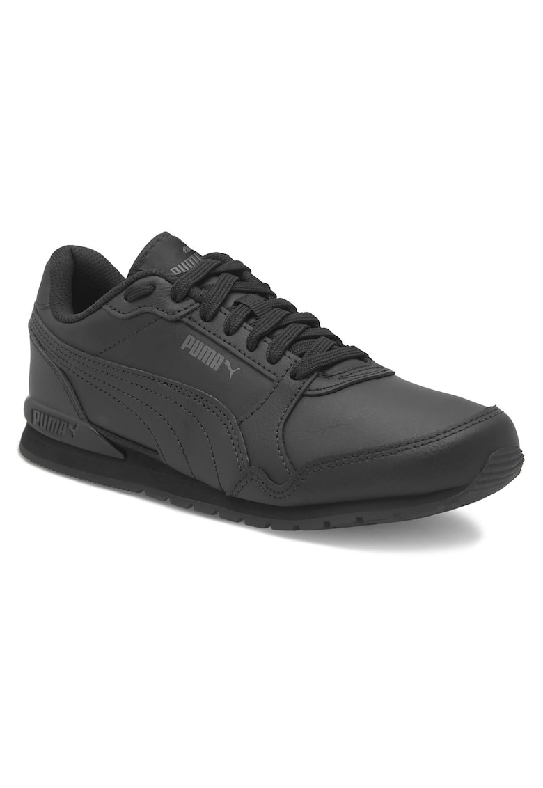 Adidasi copii - piele naturala - confort sporit - negru