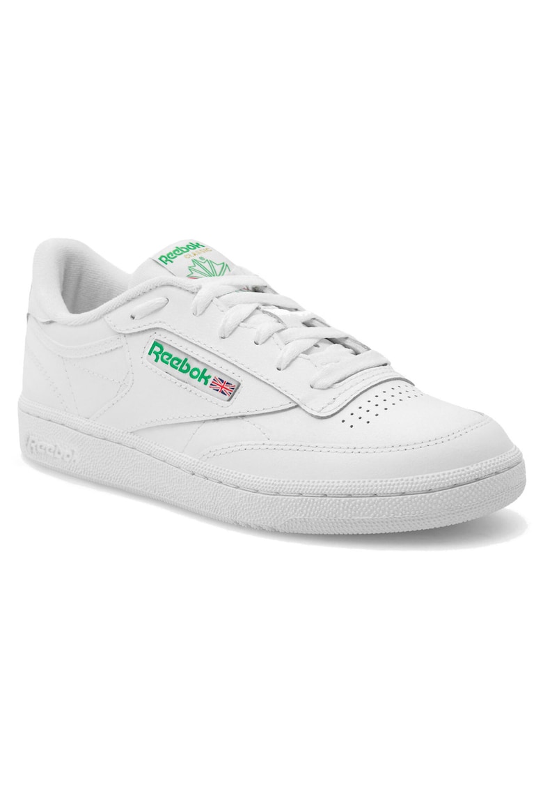 Adidasi dama - piele naturala - alb -