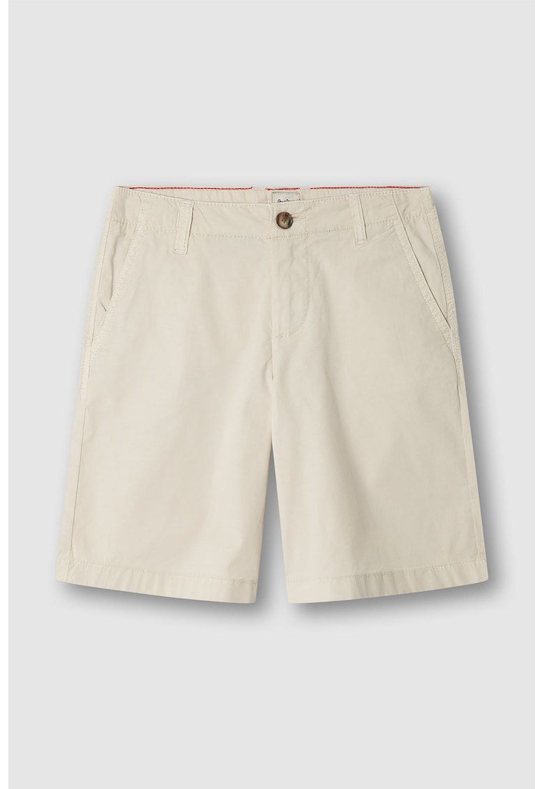 Pantaloni scurti chino - Alb fildes