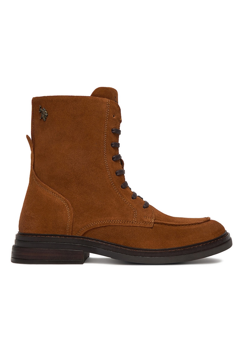 Ghete dama - piele naturala - maro - elegant - confortabil -