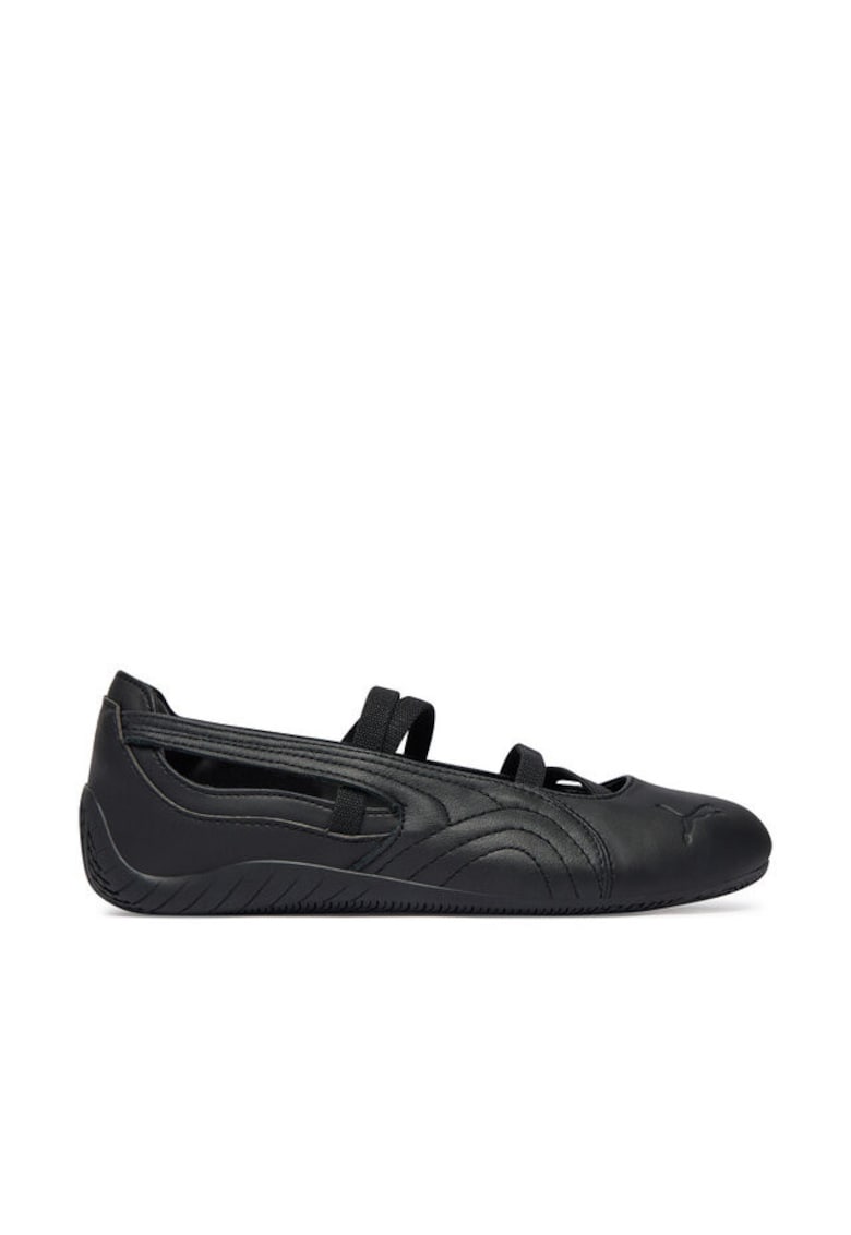 Balerini dama 406144 - piele naturala - negru