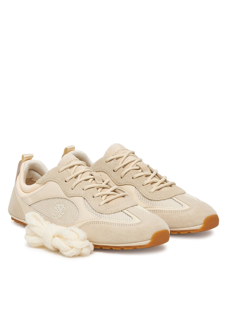 Tenisi dama - piele naturala - bej - elegant - confortabil