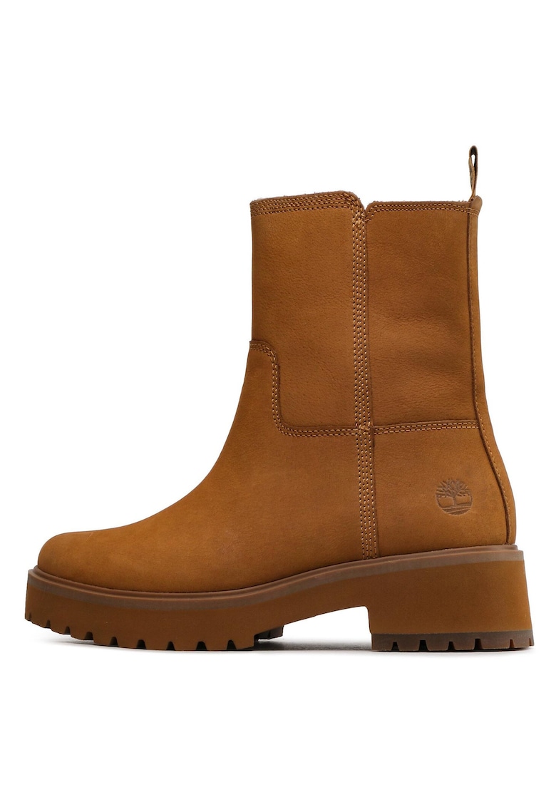 Botine dama - din piele naturala - maro