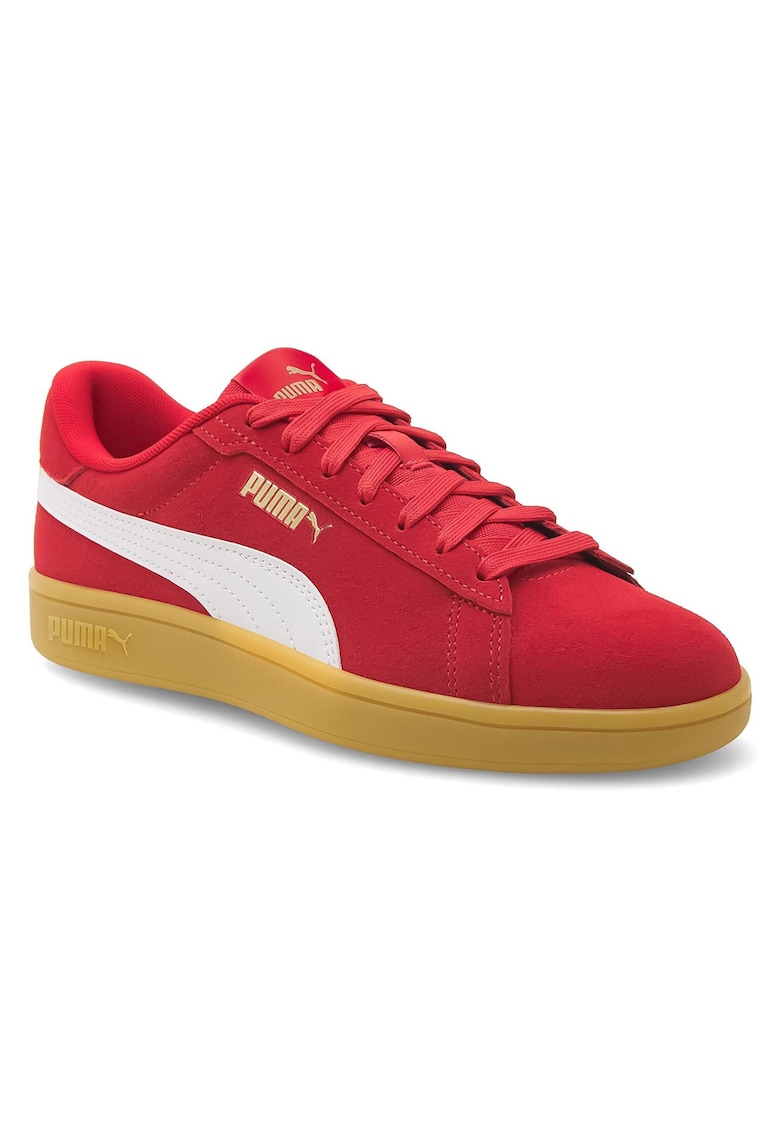 Adidasi unisex - piele naturala - rosu -