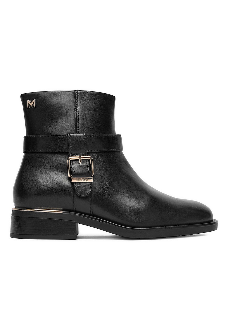 Botine de dama - piele naturala - negre -