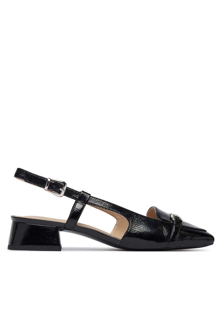 Pantofi eleganți din piele naturală - Negru
