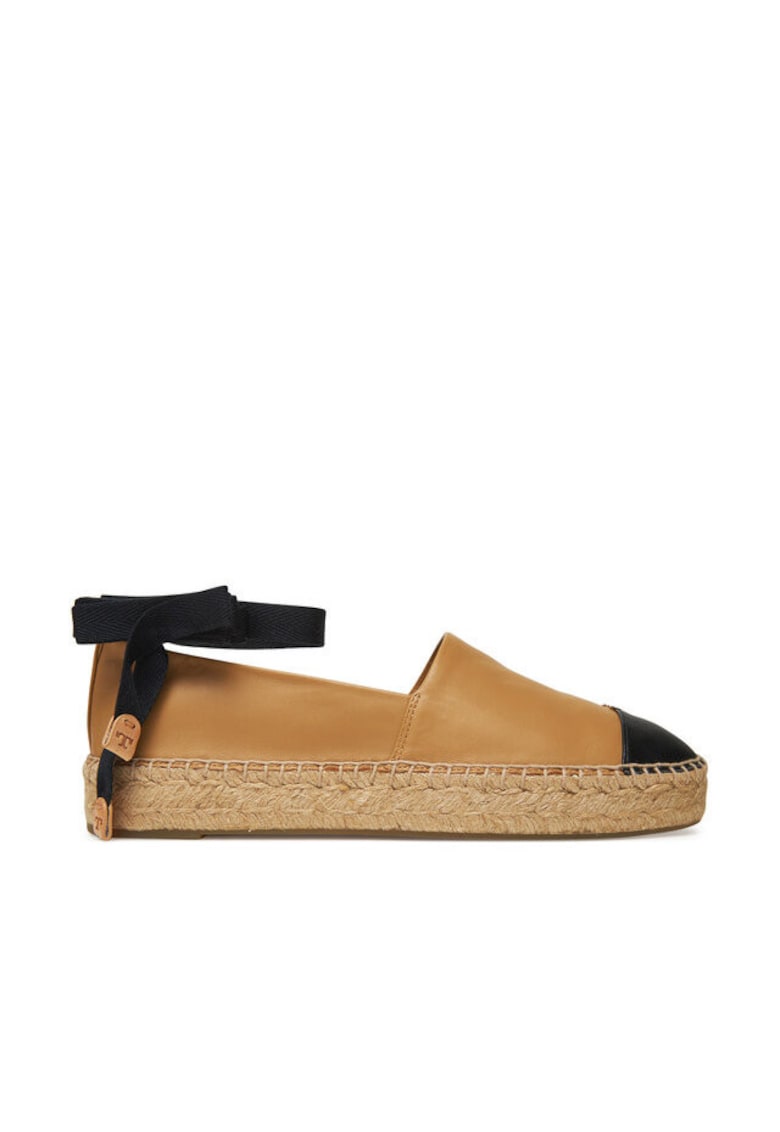 Espadrile dama - piele naturala - maro