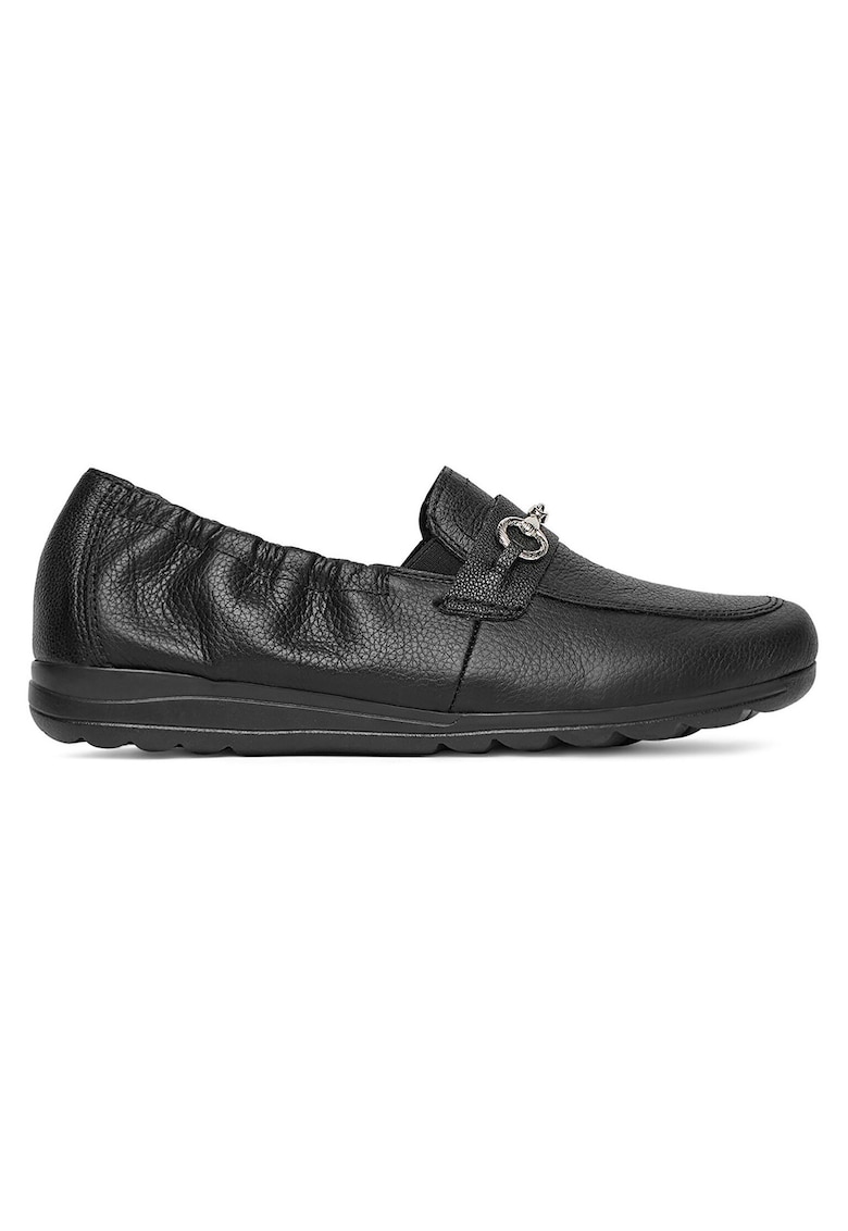 Mocasini dama - piele naturala - negru - eleganta - confort