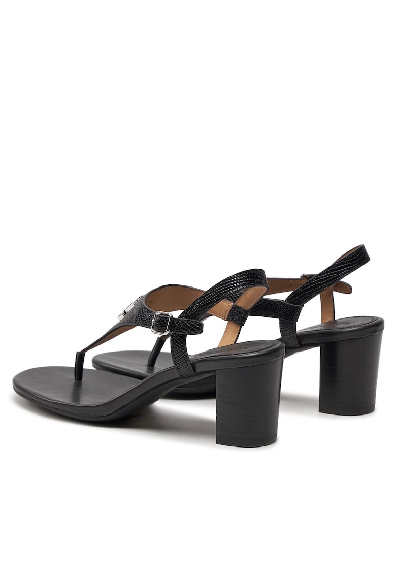 Sandale dama - piele naturala - clasic - negru -