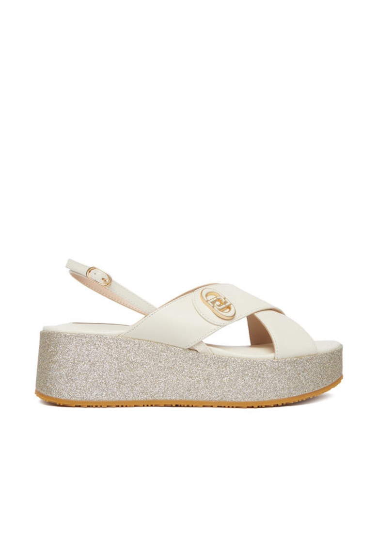 Sandale dama - piele naturala - albe
