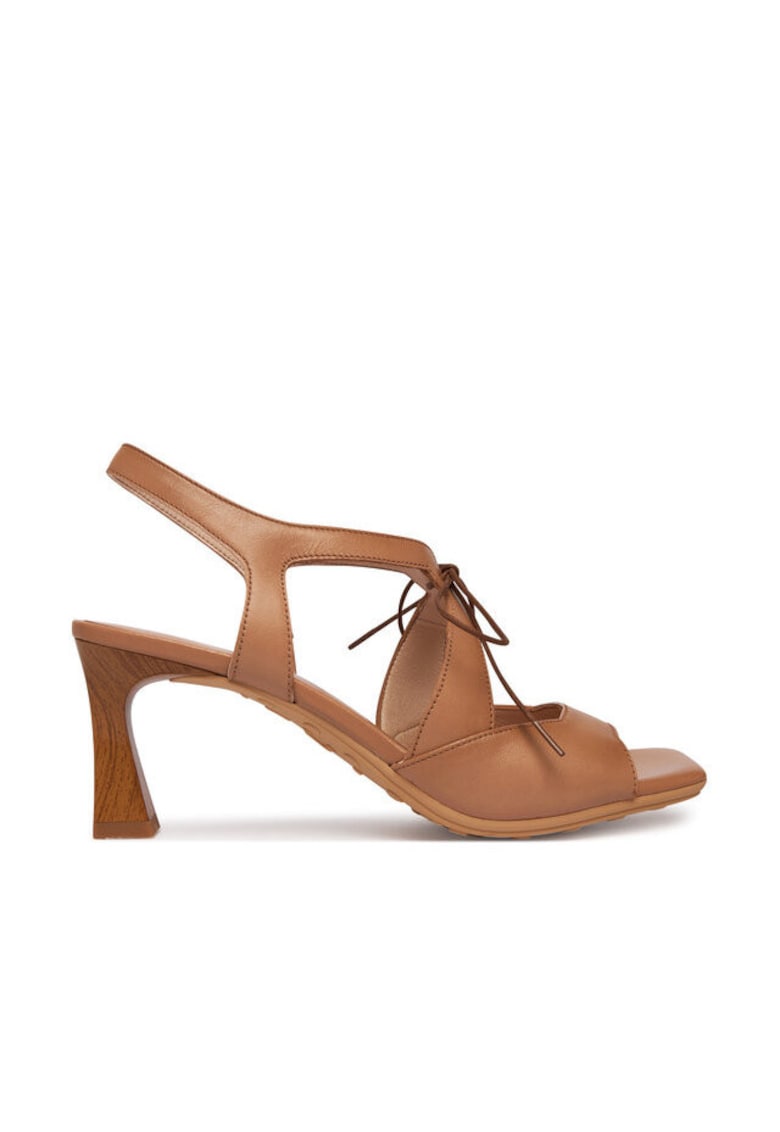 Sandale dama - piele naturala - clasic - maro