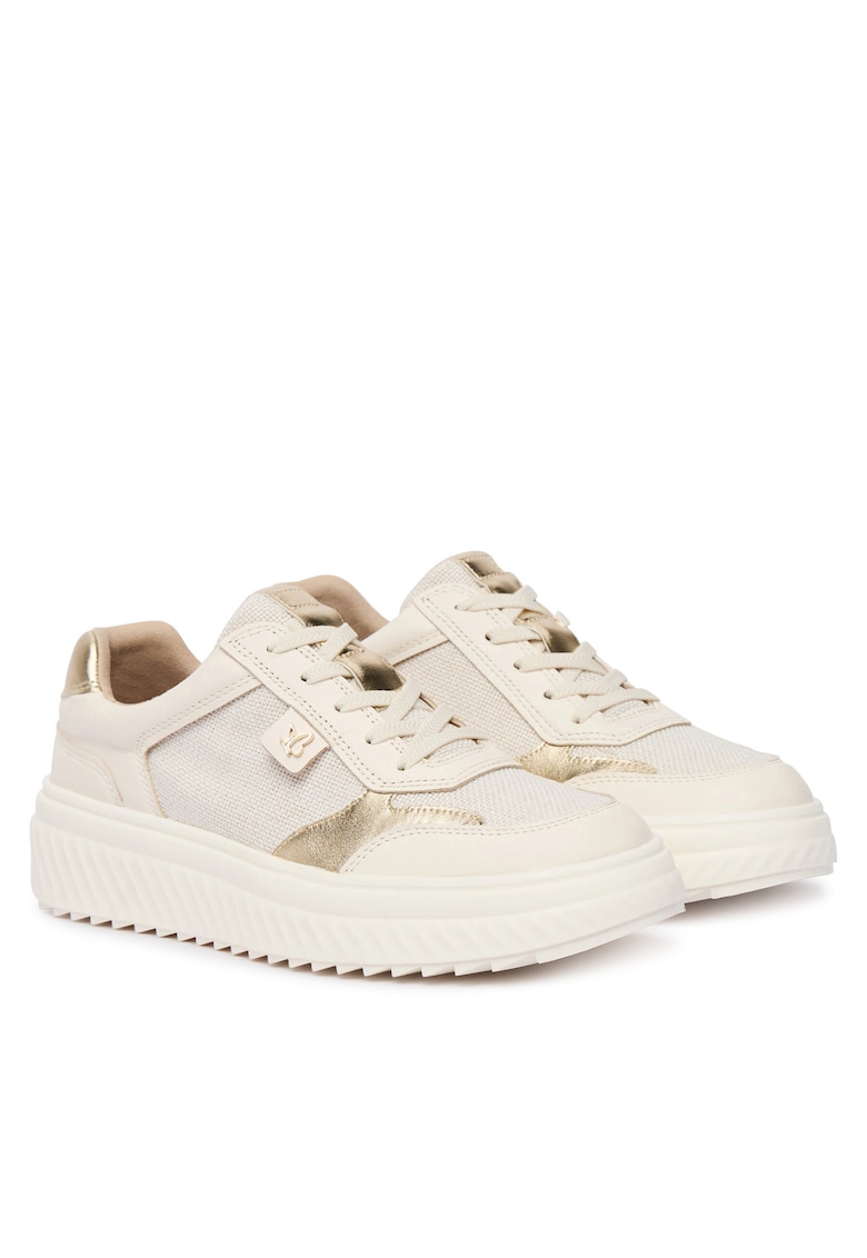 Pantofi dama - piele naturala - bej - confortabil - elegant -