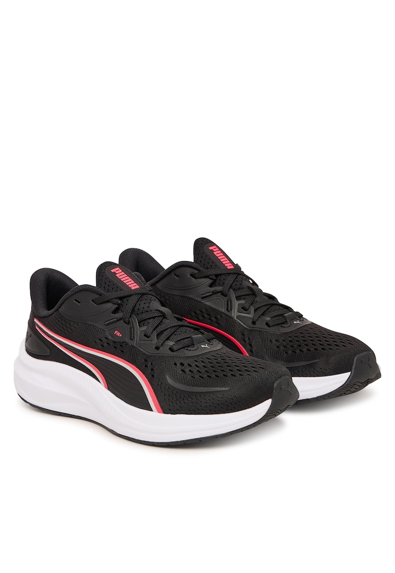 Pantofi sport dama - negru - material textil -