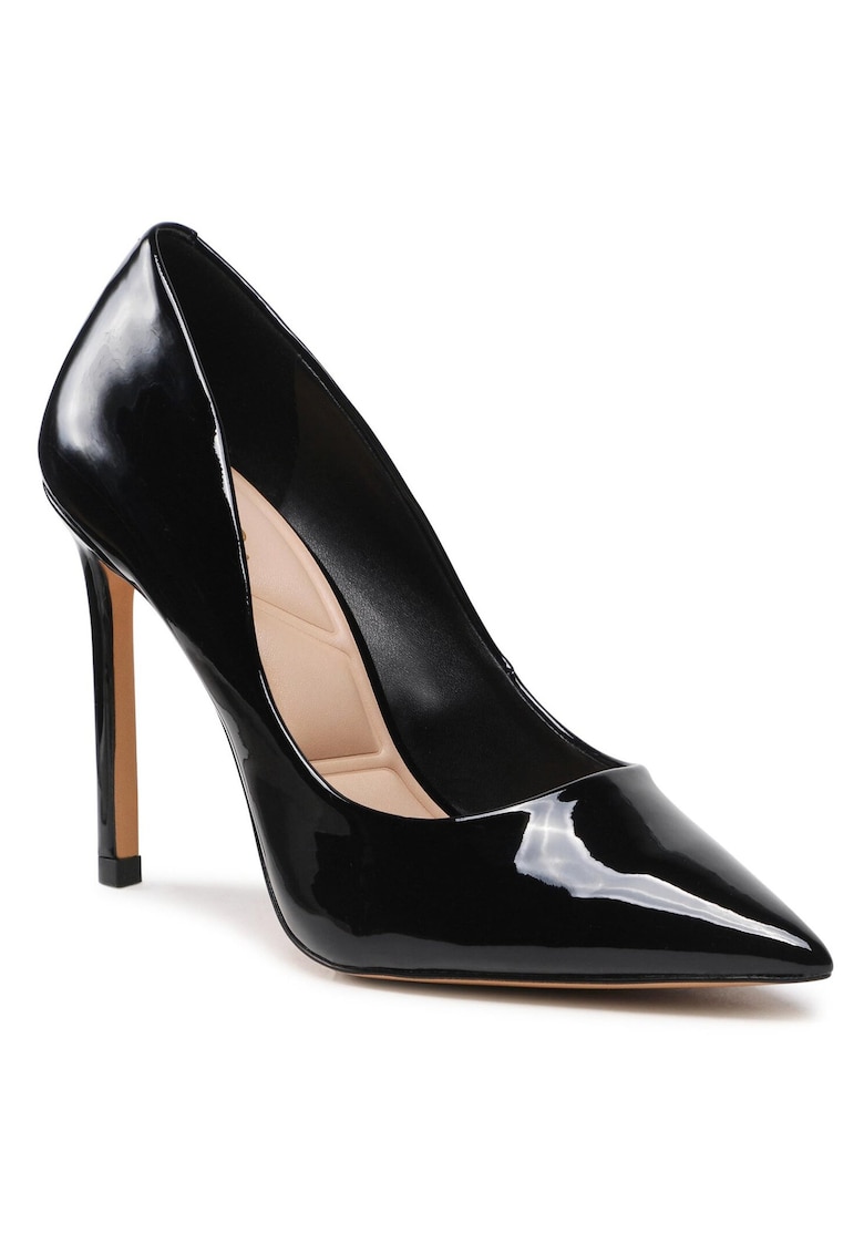 Pantofi dama - piele ecologica - negru -