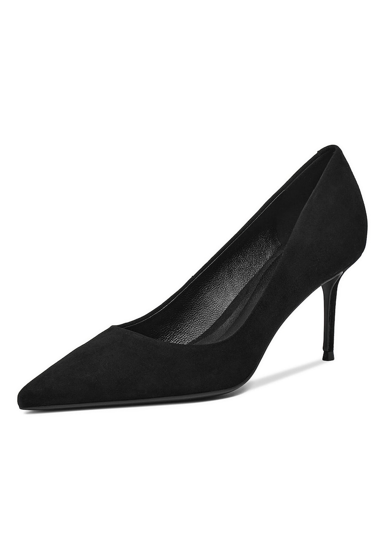 Pantofi dama - stiletto - negru - piele naturala
