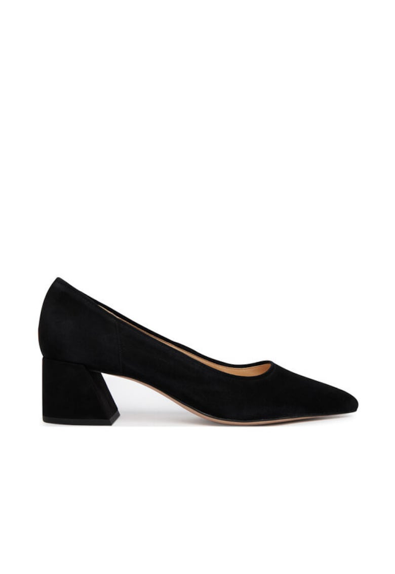 Pantofi pentru dama - Hogl - piele naturala - model elegant - negru