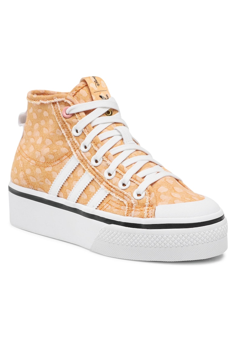Pantofi sport dama - textil - portocaliu - ecologici