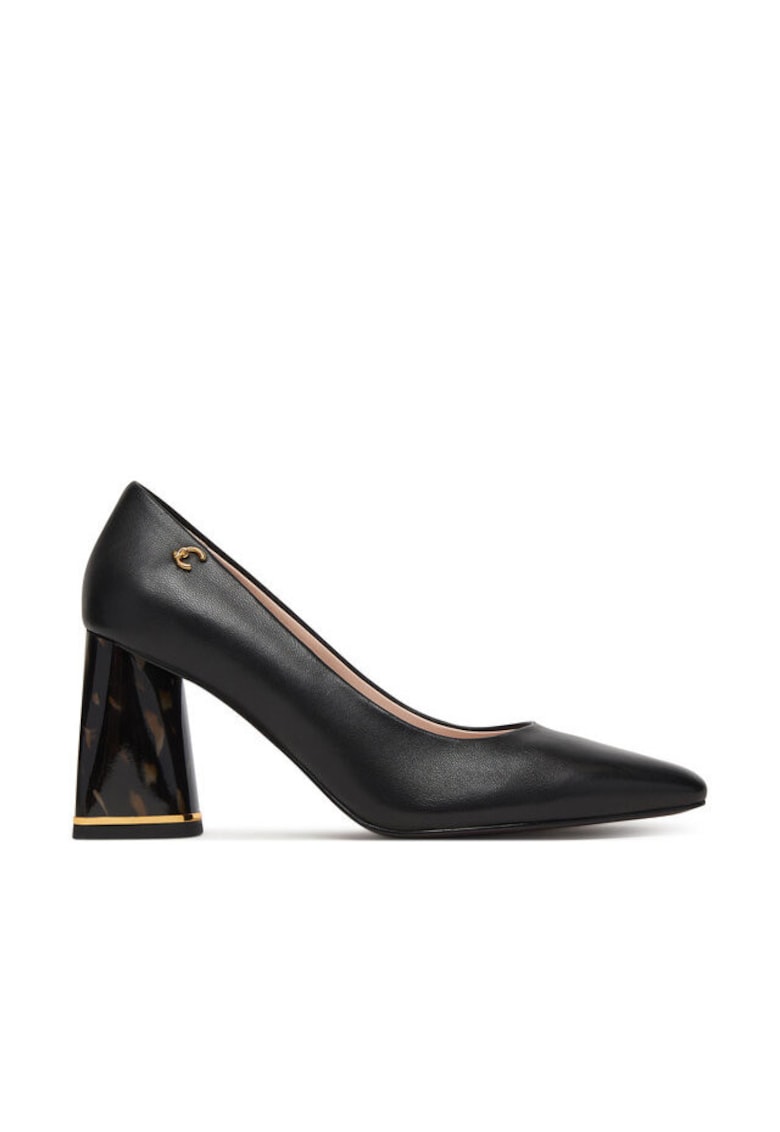 Pantofi de dama - piele naturala - negru -