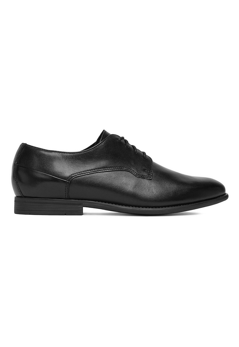 Pantofi din piele naturala pentru barbati - Negru