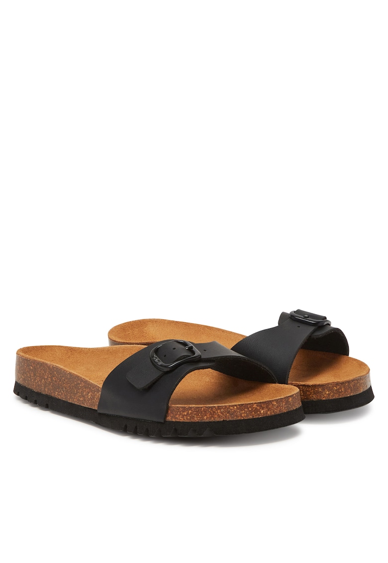 dama - piele naturala - negru - Negru