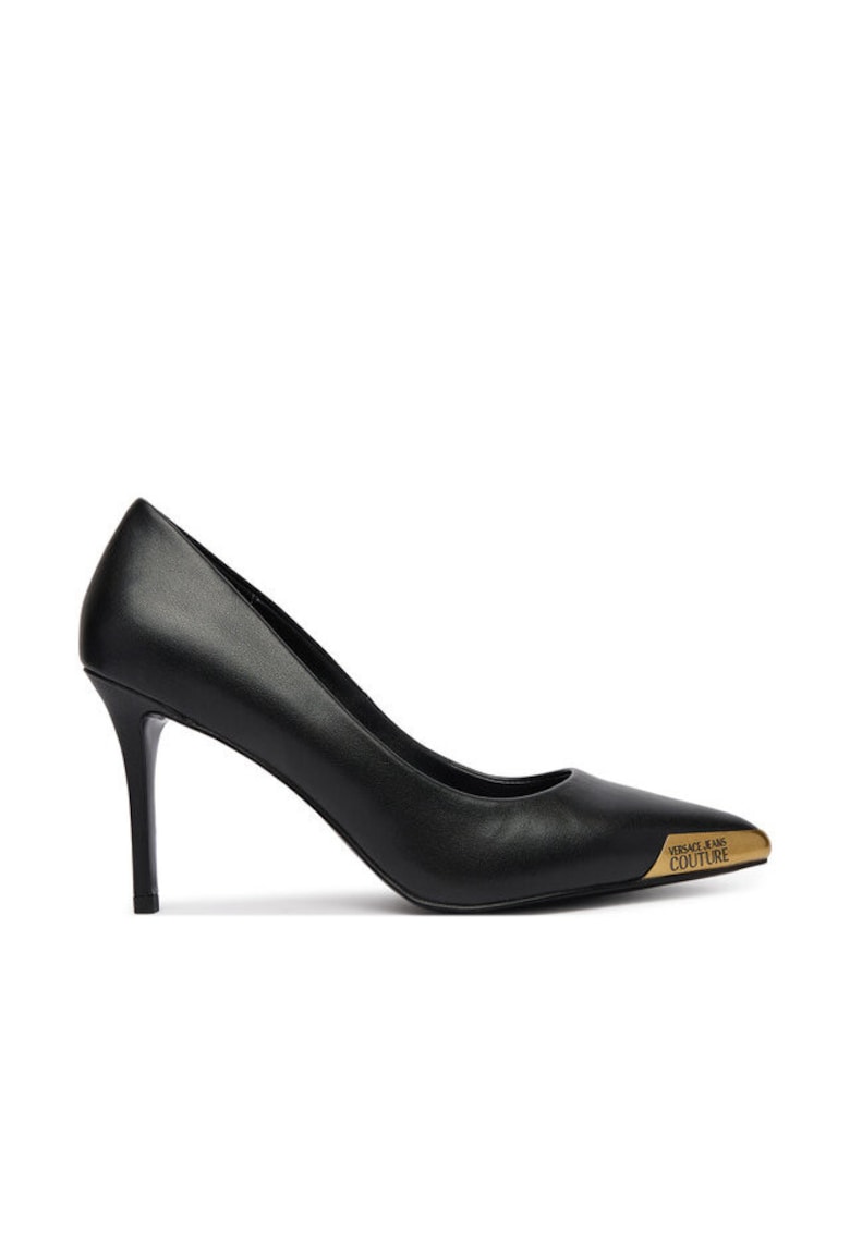 Pantofi piele naturala - negru