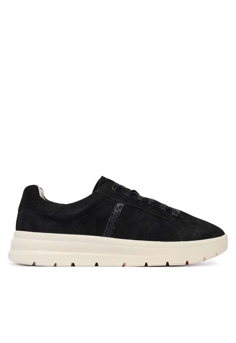Tenisi dama - piele naturala negru - confortabili - Negru
