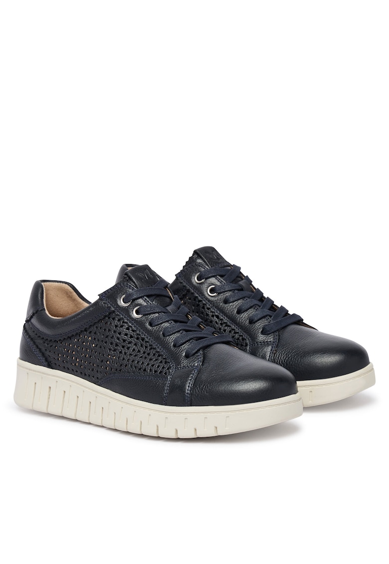 Tenisi dama - piele naturala - confortabili - Bleumarin