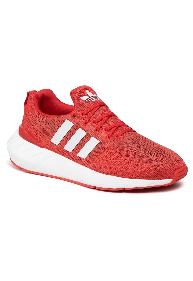 Pantofi sport barbati - material textil - rosu - ecologici