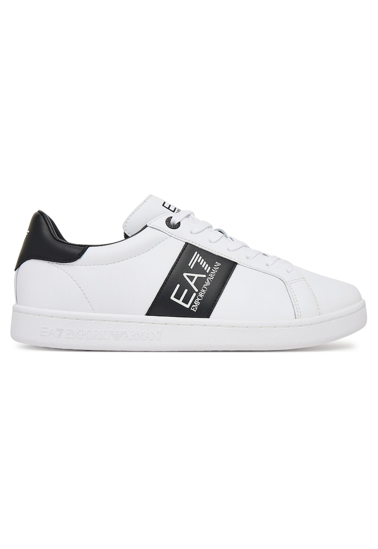 Tenisi barbati - Emporio Armani - piele naturala - alb