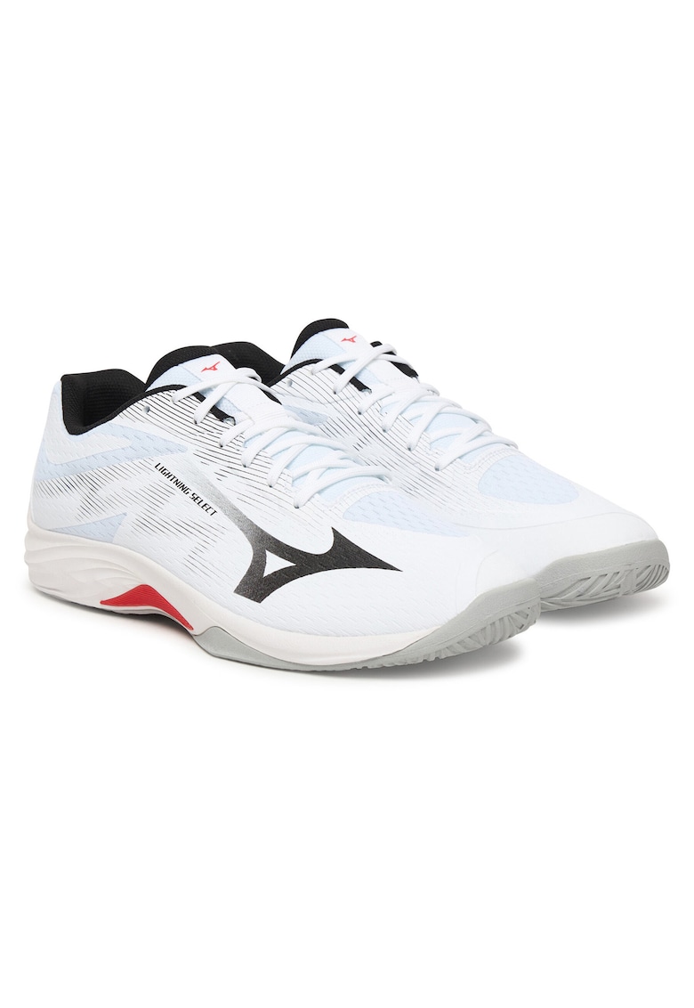 Pantofi de fitness barbati - piele ecologica - alb
