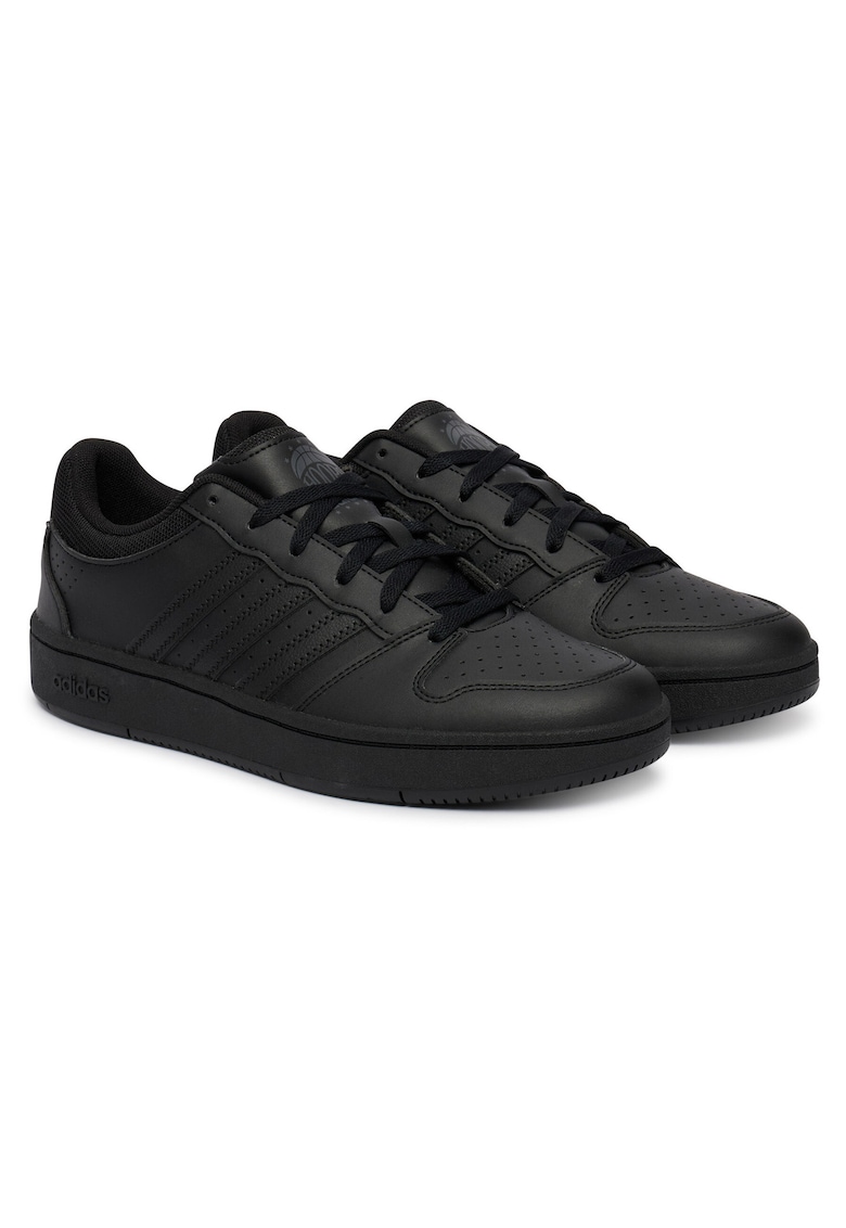 Tenisi barbati - piele ecologica - negru - stil sportiv -