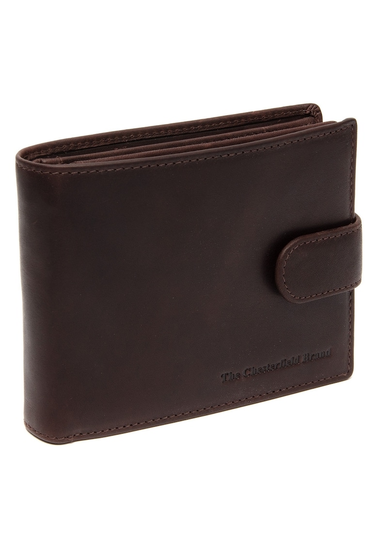 Portofel unisex piele naturala - Curtis - - Maro
