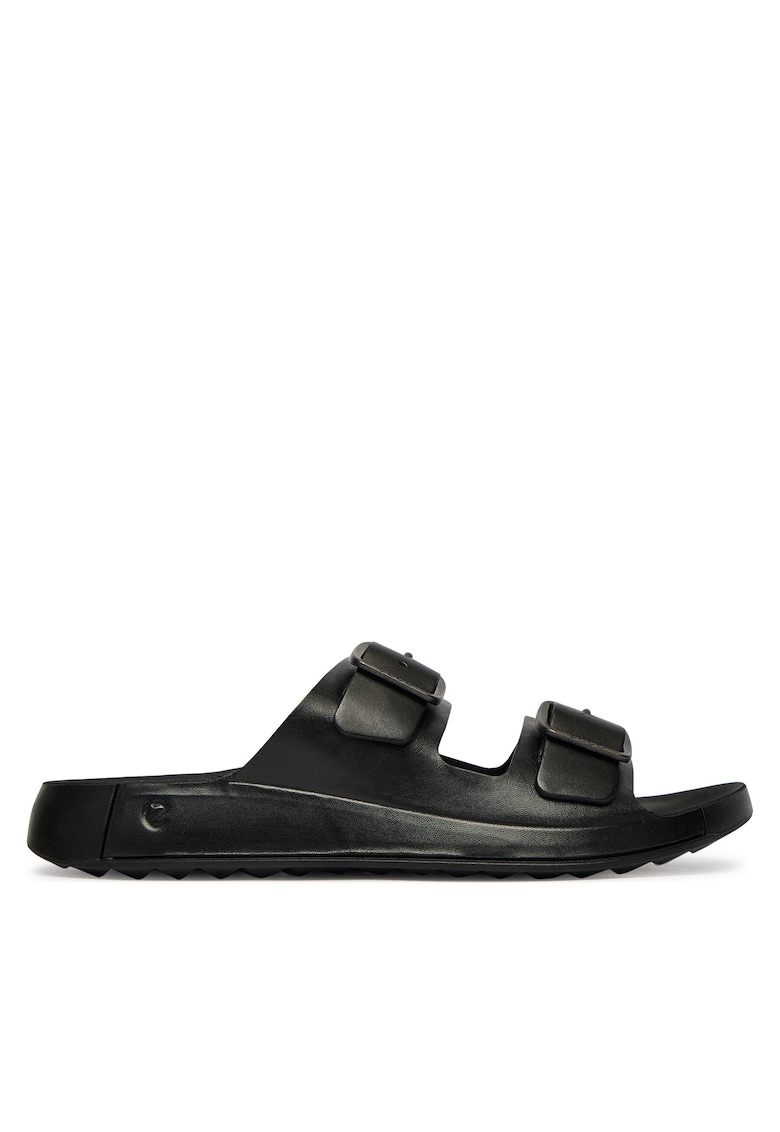 Papuci barbati - piele naturala - culoare negru