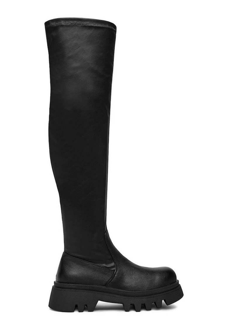 Cizme dama - material - negru -
