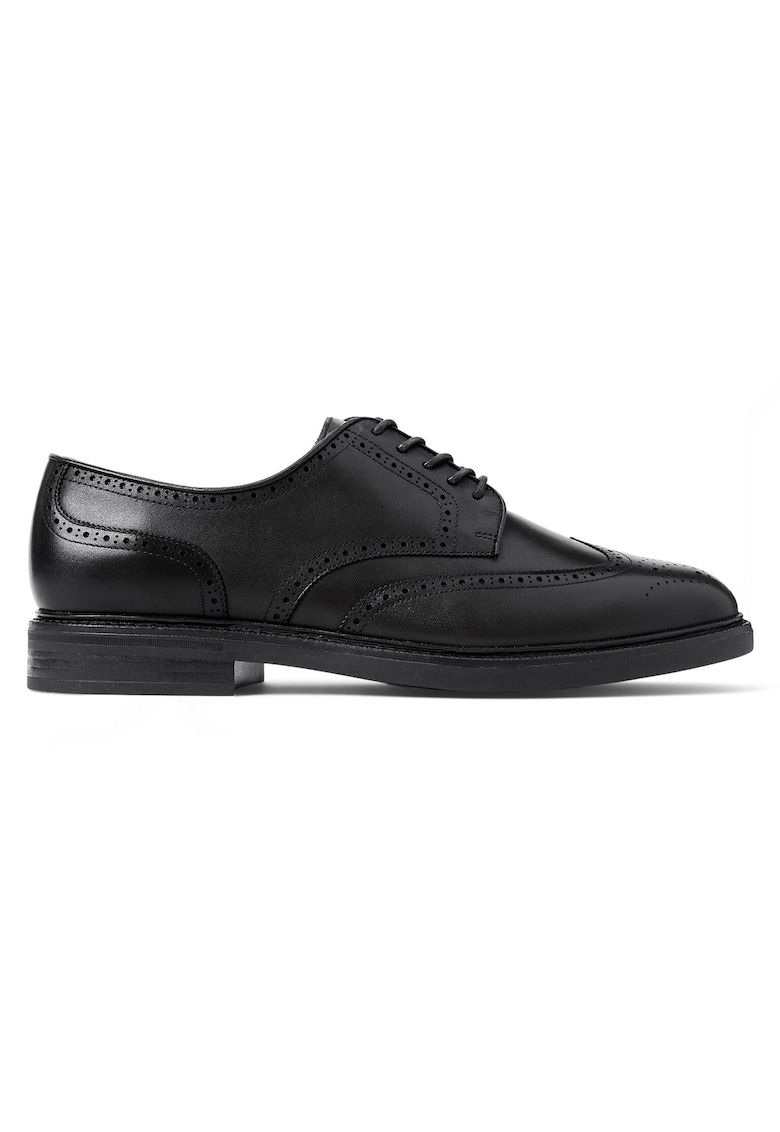 Pantofi piele naturala - negru - Negru