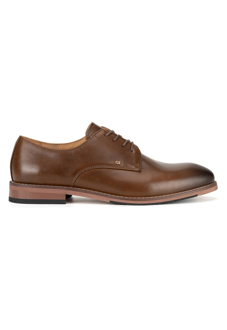Pantofi barbati - piele naturala - design clasic - maro