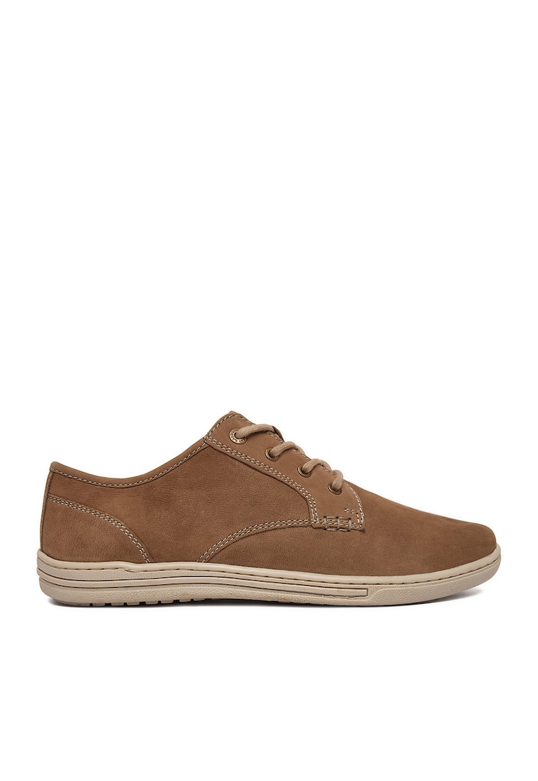Pantofi barbatesti - piele naturala - bej - confortabili