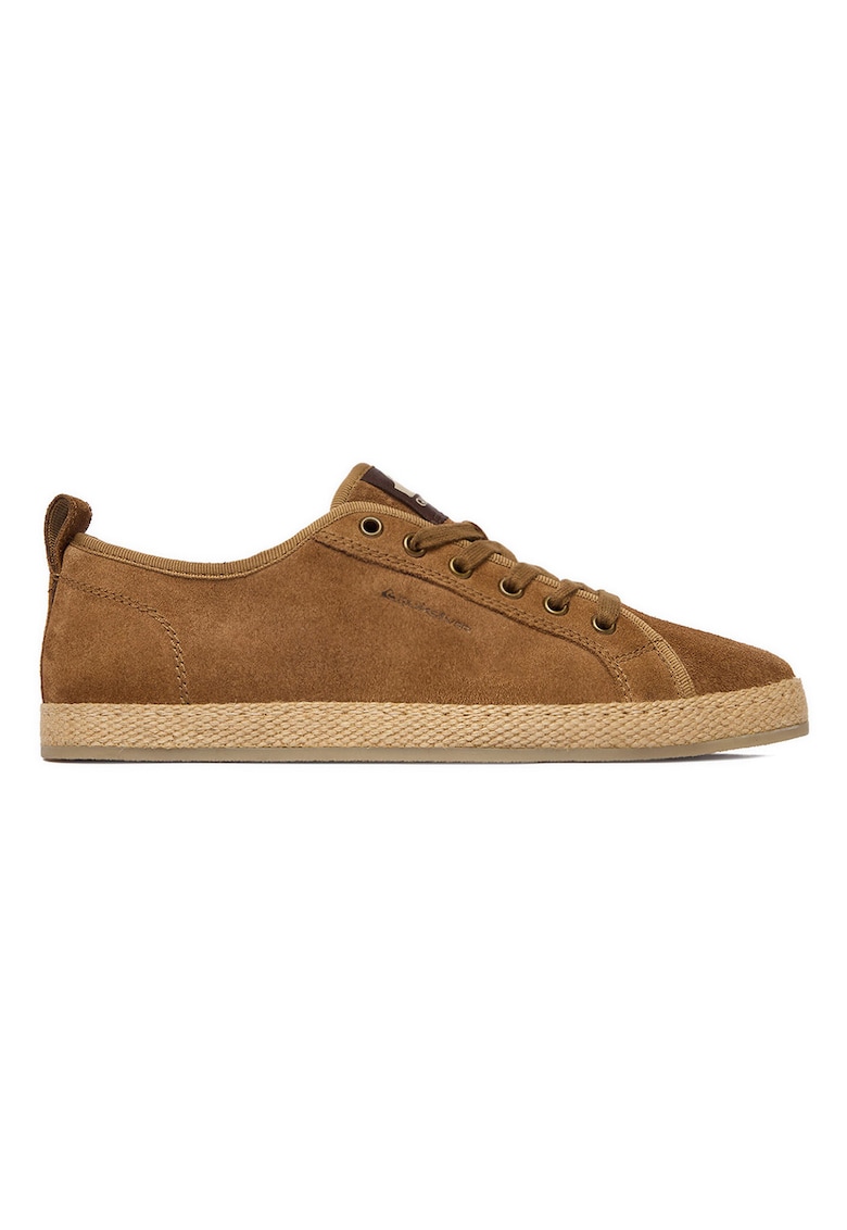 Tenisi barbati - piele naturala - bej deschis - material sintetic