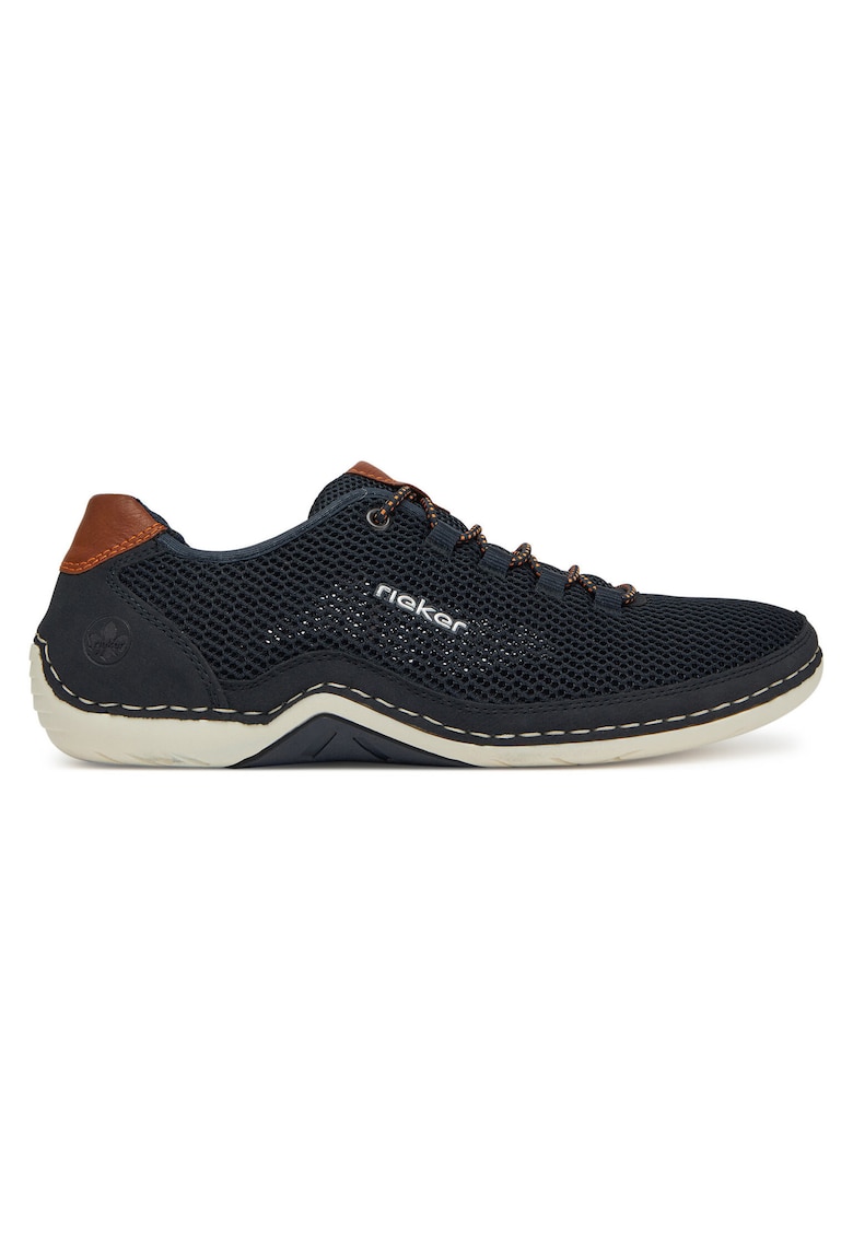 Pantofi barbati - semi-inalti - confortabili - negru - material textil