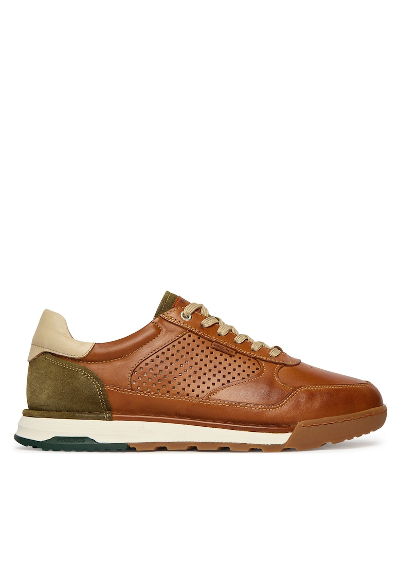 Pantofi barbati - material piele naturala - maro