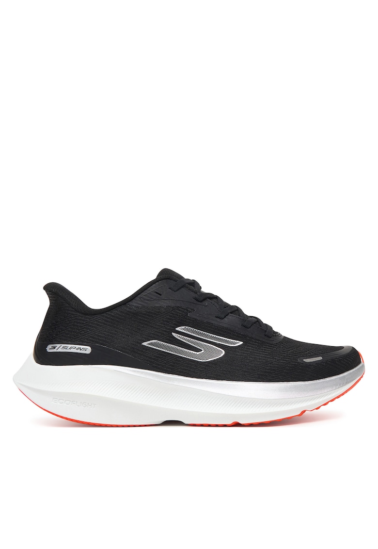 Pantofi sport barbati alergare - negru - textil