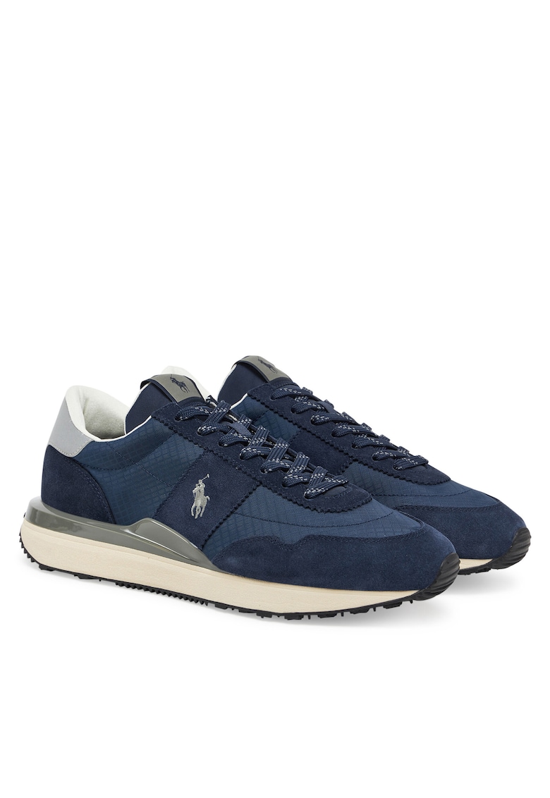 Adidasi barbati - piele naturala - albastru - 40 EU -