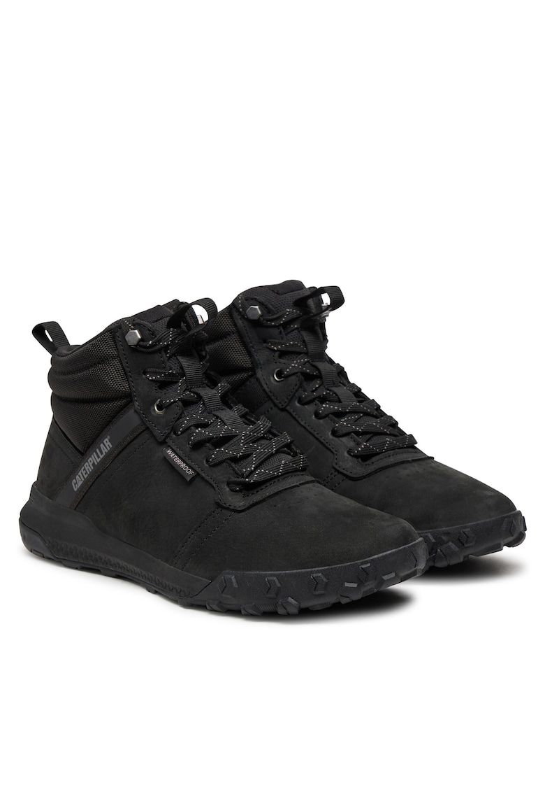Pantofi barbat - piele naturala - negru - Negru