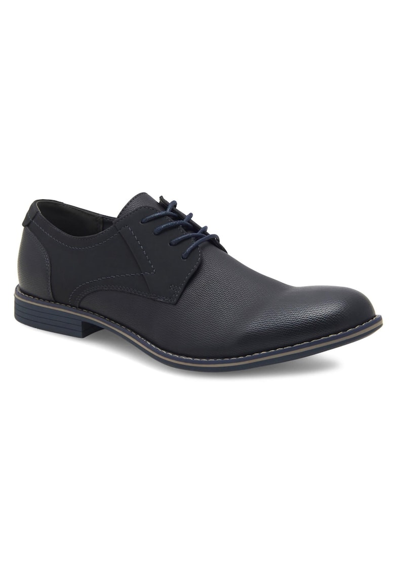 Pantofi barbati - sintetic - albastru -