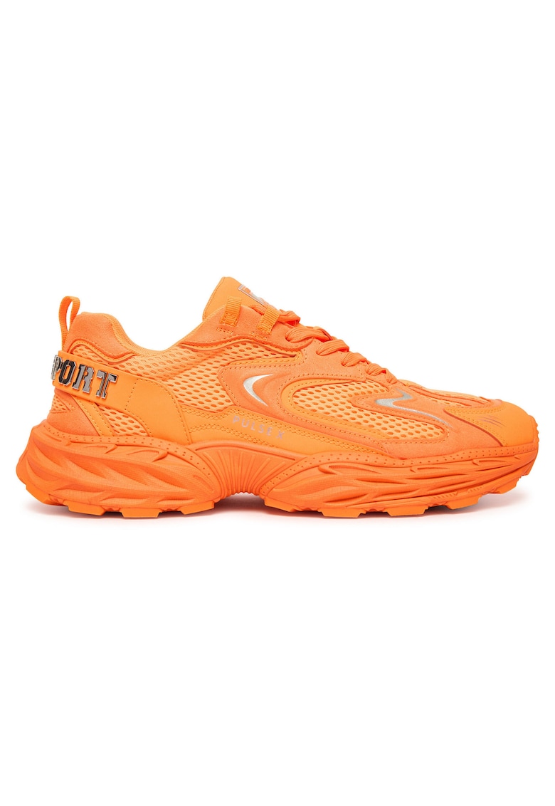 Pantofi sport barbati - textil - portocaliu