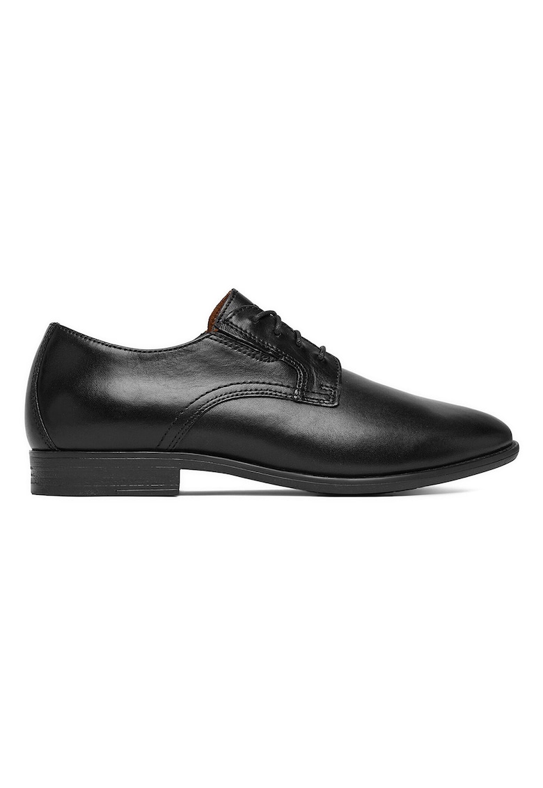 Pantofi barbati - piele naturala - negru -