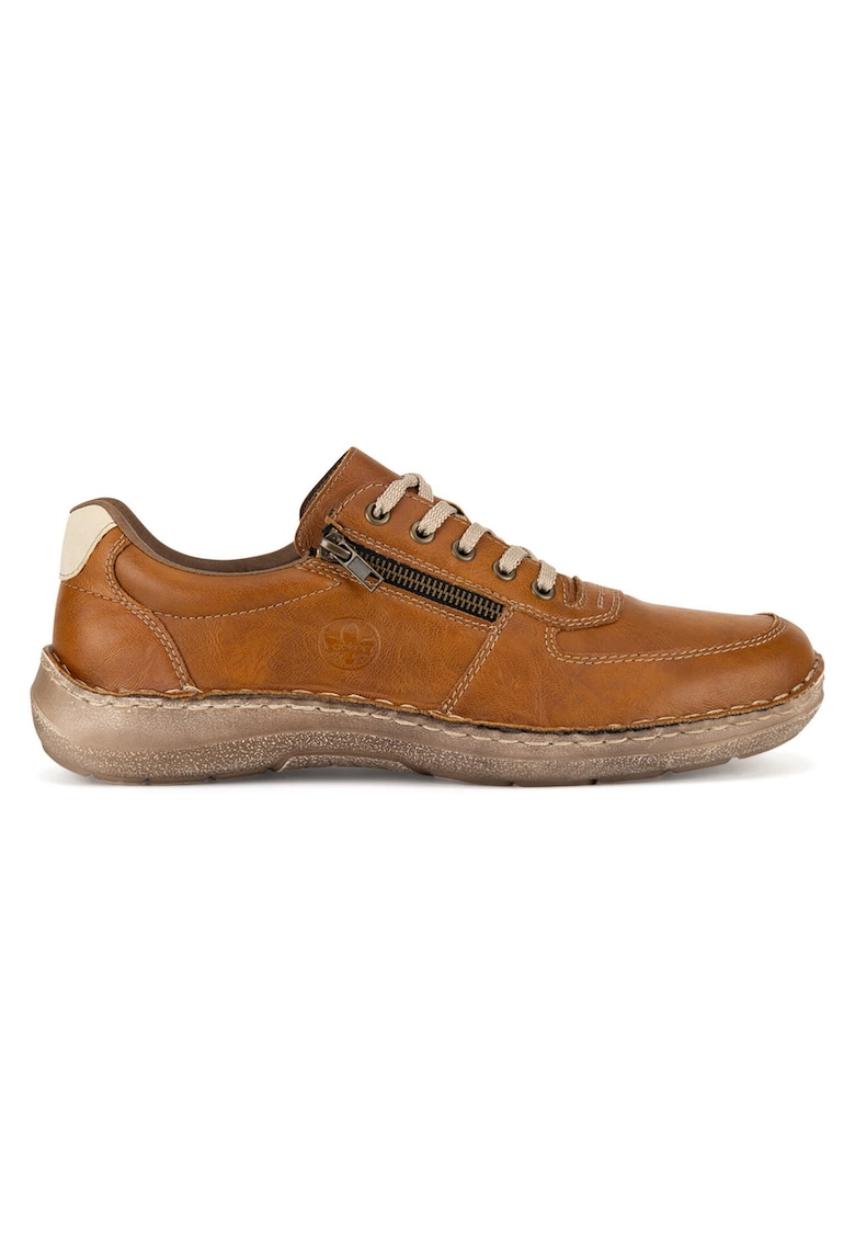 Pantofi barbati - semi-inalti - confortabili - maro - material sintetic