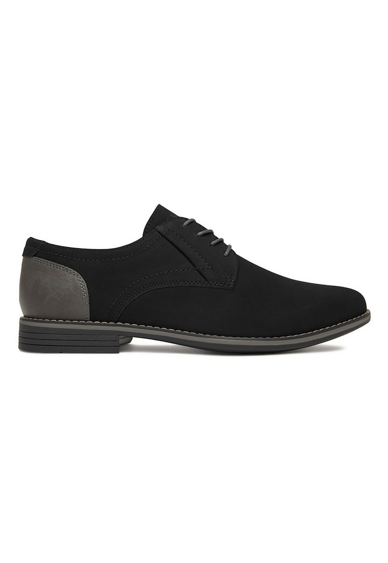 Pantofi barbati - textil - negru -