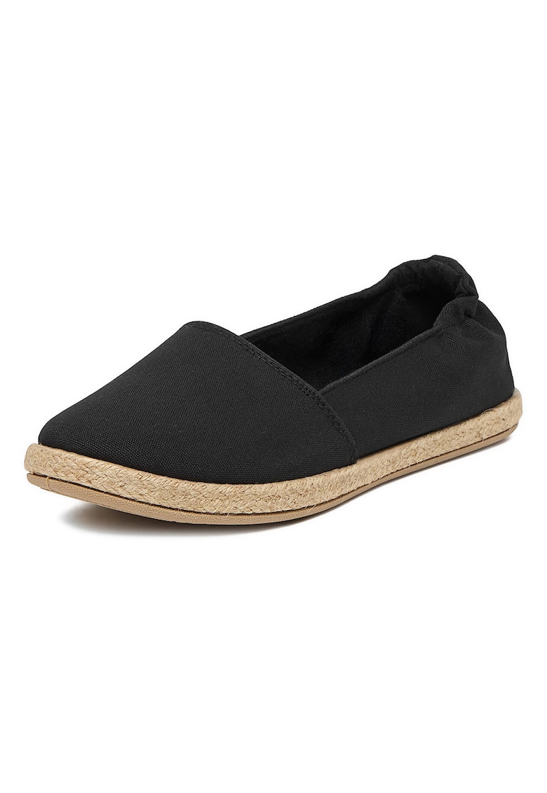 dama - material textil - negru - Negru